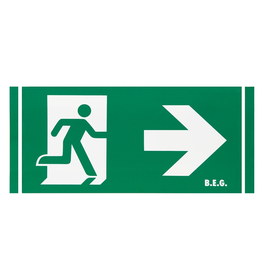 B.E.G. Brück Piktogramm 5371 Typ Piktogramm 2DN14 Pfeil nach rechts B.E.G. Brück Piktogramm 5371 Typ Piktogramm 2DN14 Pfeil nach rechts