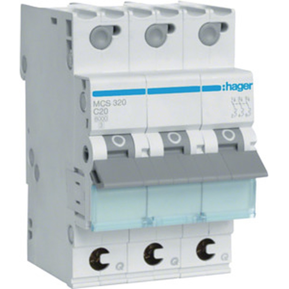 Hager Leitungsschutzschalter MCS320