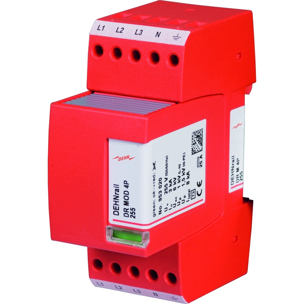 Dehn + Söhne Überspannungsableiter 953400 Typ DR M 4P 255