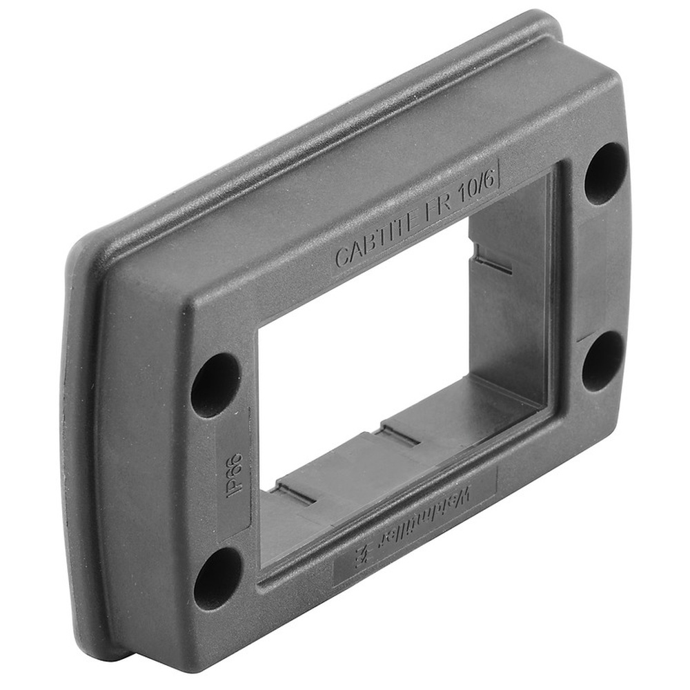 Weidmüller Dichtrahmen 2583480000 Typ CABTITE FR 10/6 BK Weidmüller Dichtrahmen 2583480000 Typ CABTITE FR 10/6 BK