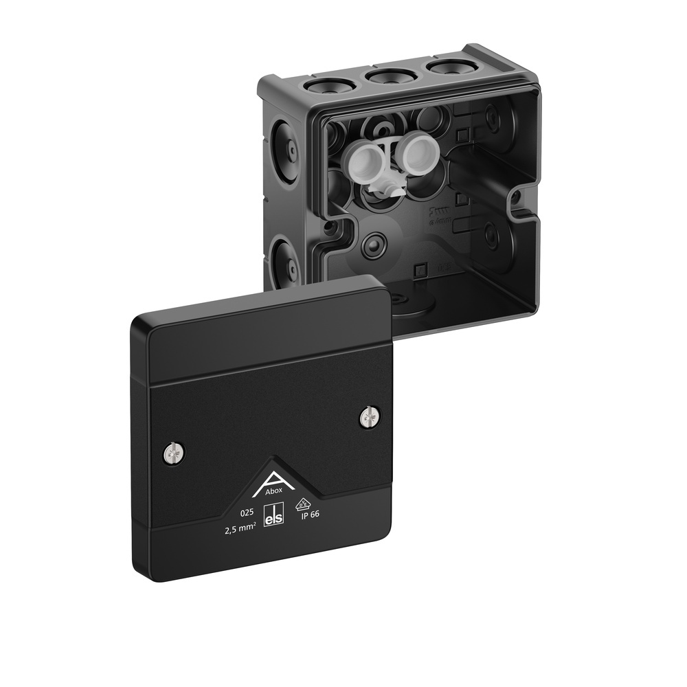 Spelsberg Abzweigkasten 80200001 Typ Abox 025-L/sw Spelsberg Abzweigkasten 80200001 Typ Abox 025-L/sw