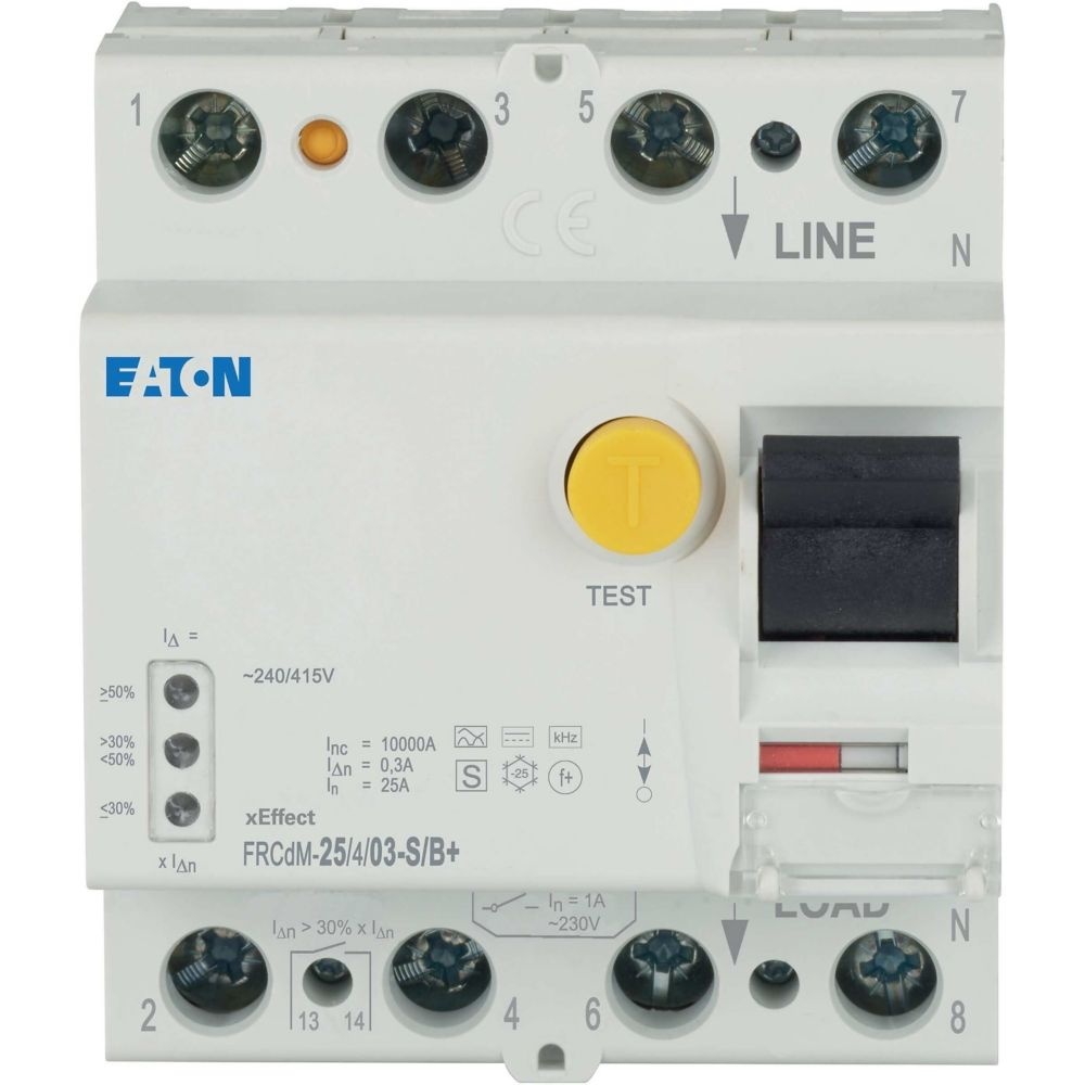 Eaton Digitaler FI Schalter 167888 Typ FRCDM-25/4/03-S/B+