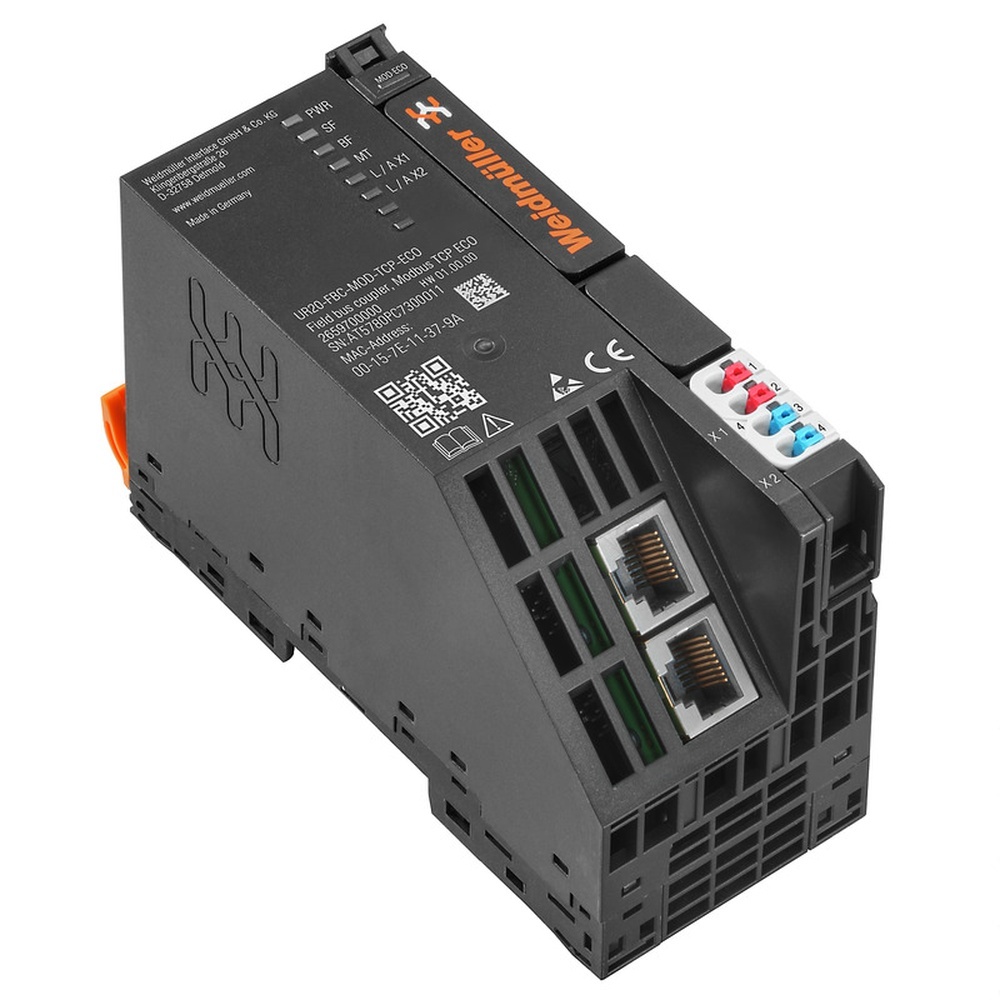 Weidmüller Feldbuskoppler 2659700000 Typ UR20-FBC-MOD-TCP-ECO