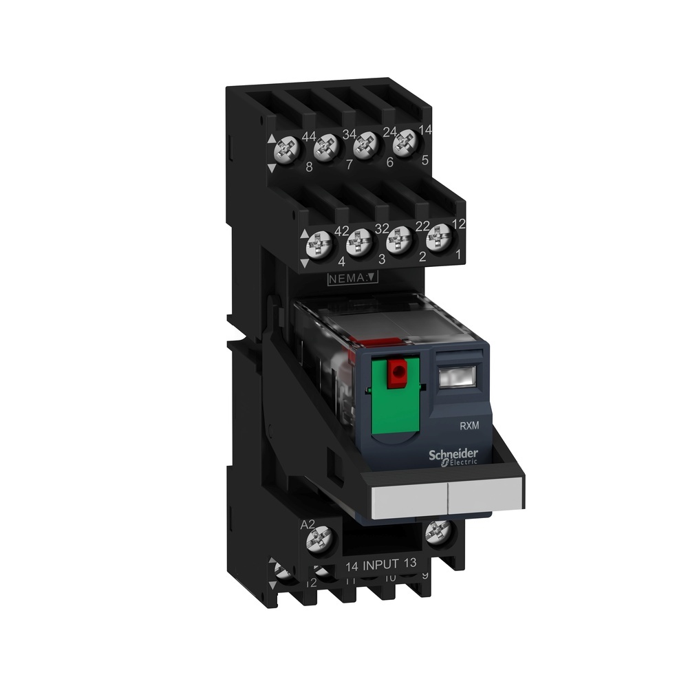 Schneider Electric Miniaturrelais RXM4AB1P7PVM