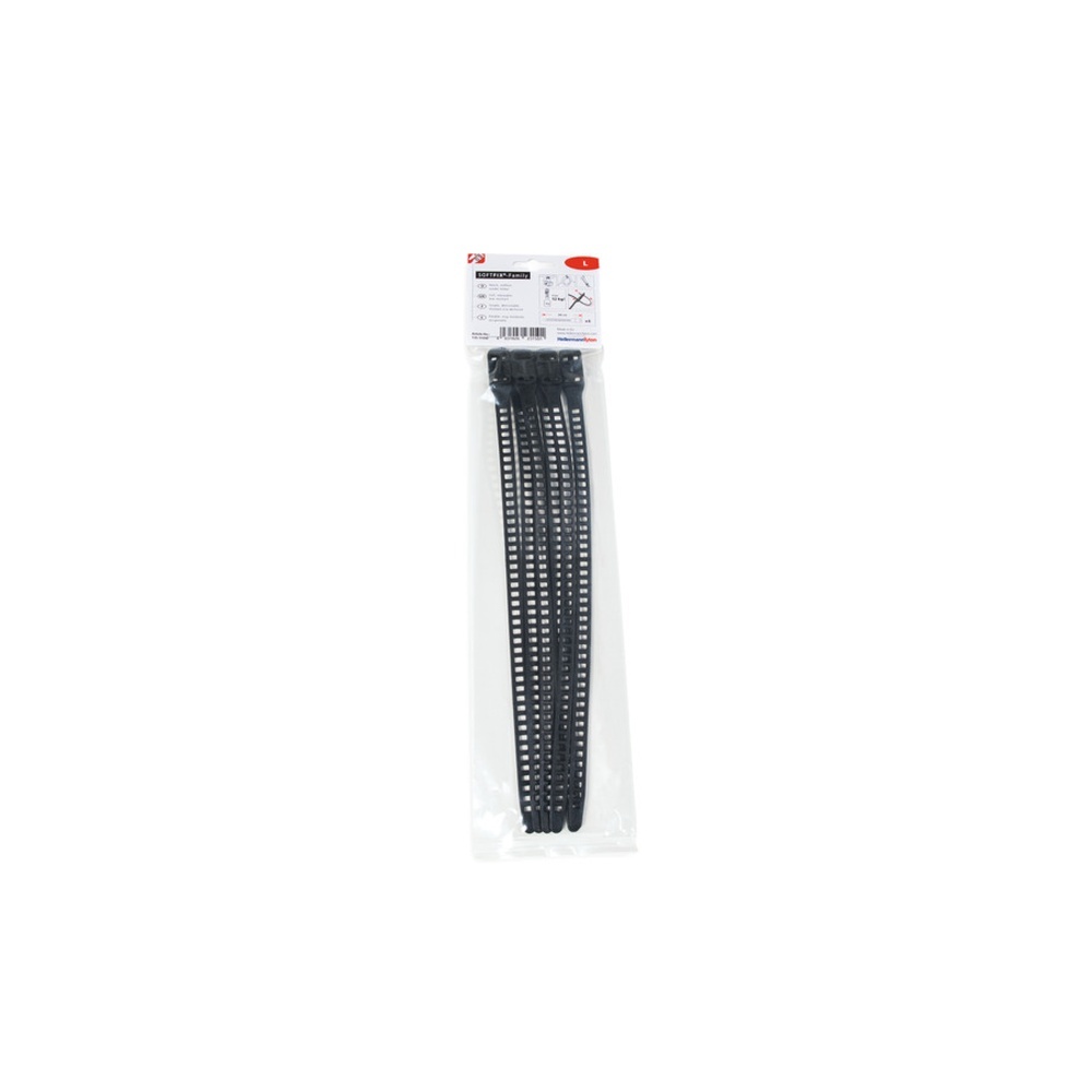 Hellermann Softbinder 115-11350 Typ SOFTFIX L TPU BK 6