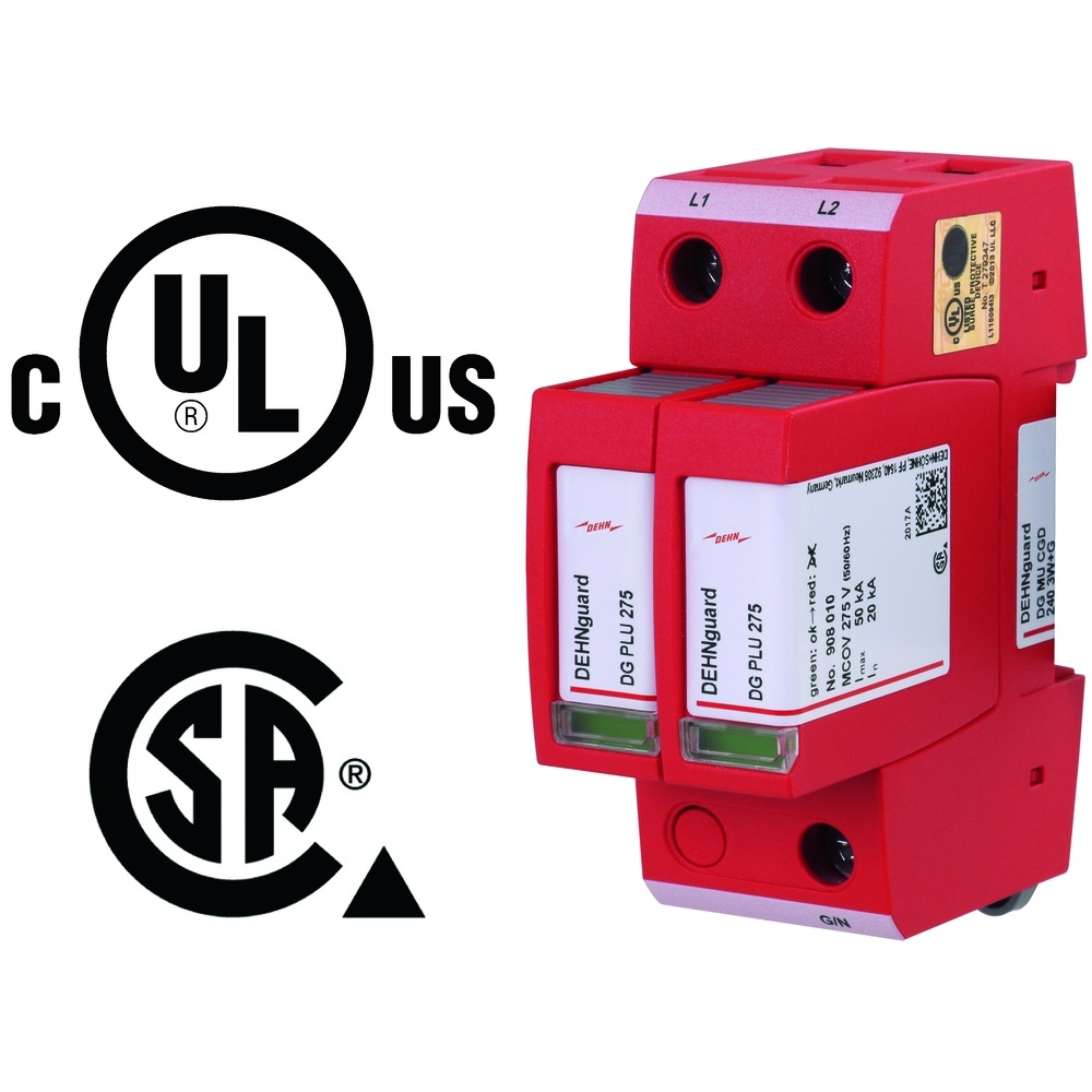 Dehn + Söhne Überspannungsableiter 908203 Typ DG MU CGD 240 3W+G Dehn + Söhne Überspannungsableiter 908203 Typ DG MU CGD 240 3W+G