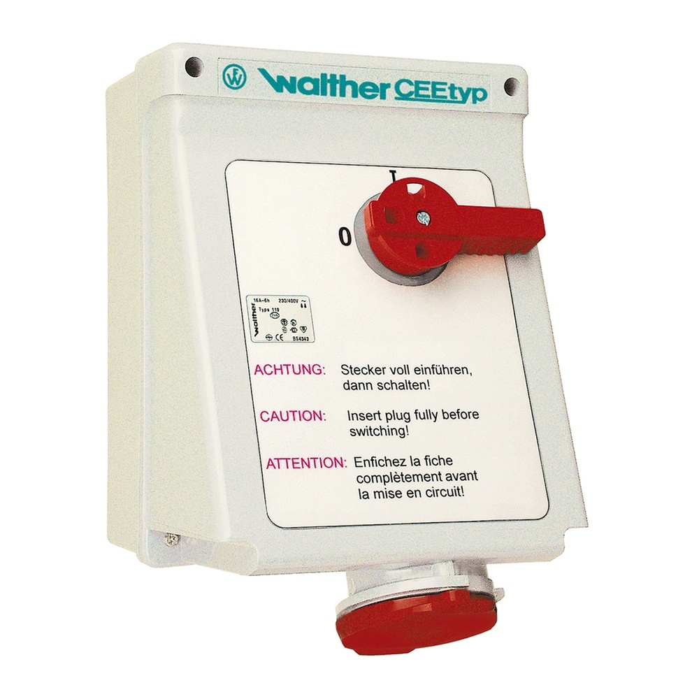 Walther-Werke Wandsteckdose AE110404