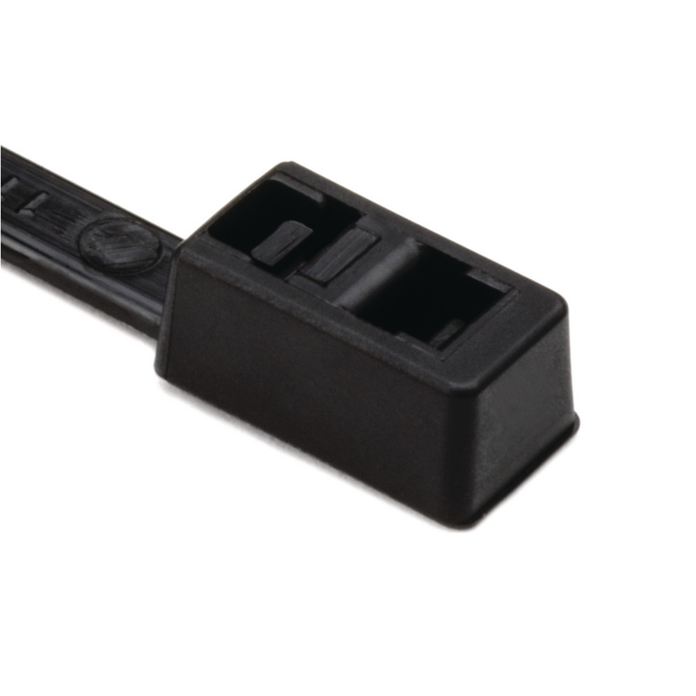 Hellermann Kabelbinder 117-00008 Typ T50LDH PA66HS BK 100