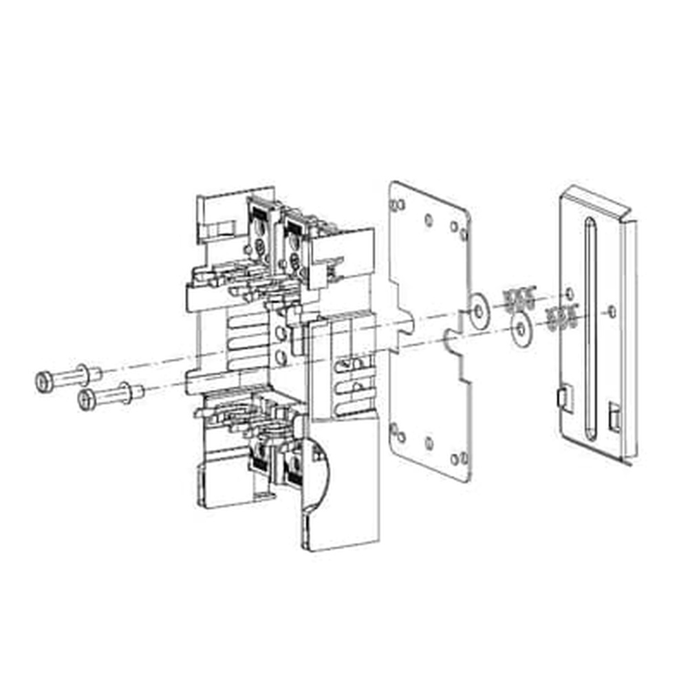 ABB Zubehör für Niederspannungs Schalttechnik 1SEP407897R0001 Typ BEFEST-F.-SCHIENEN