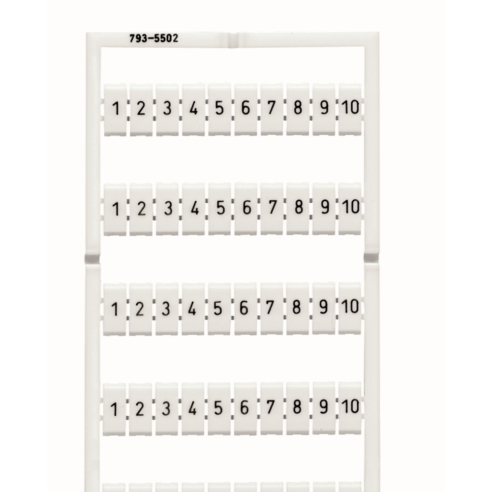 Wago WMB Beschriftungskarte 793-5502