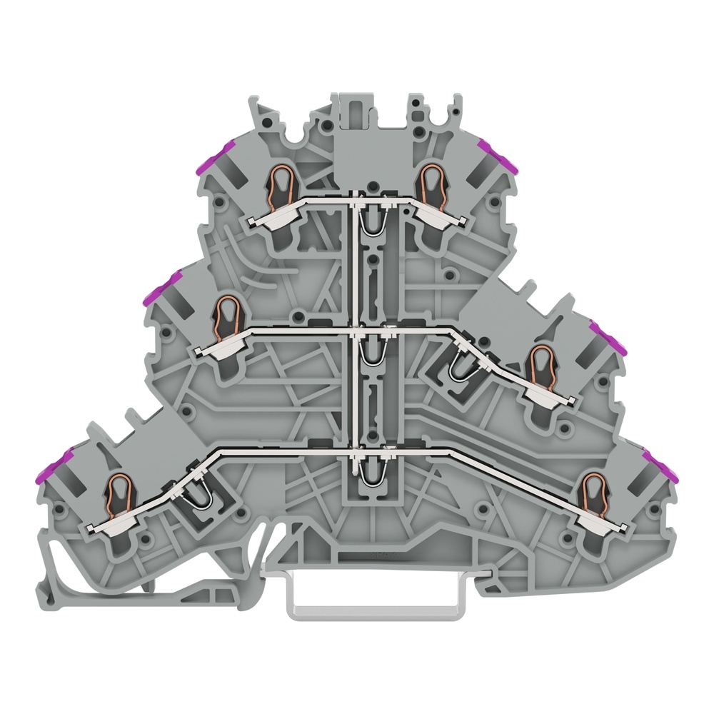 Wago Dreistockklemme 2000-3208