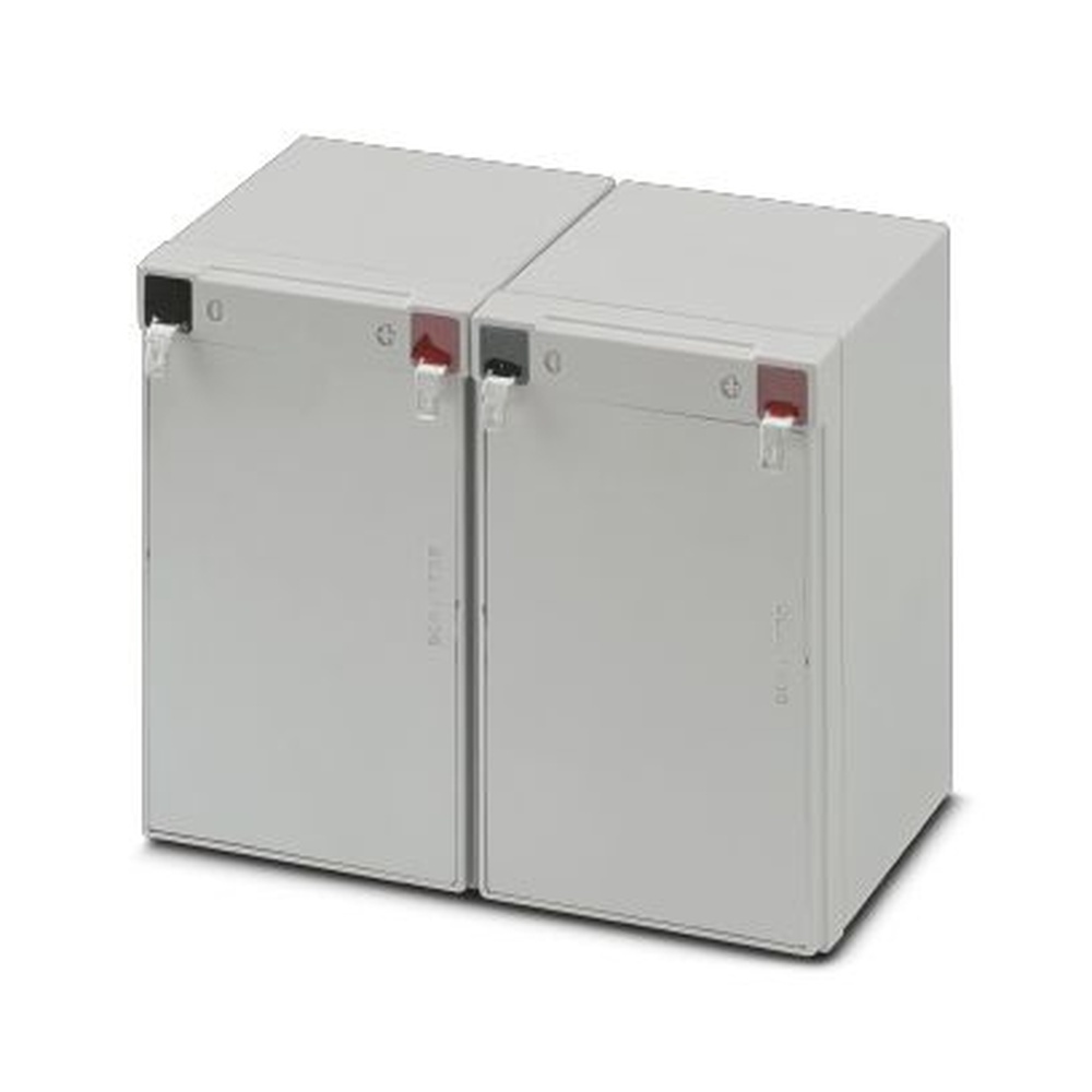 Phoenix Contact Unterbrechungsfreie Stromversorgung Ersatzbatterie 1283121 Typ UPS-BAT-KIT/PB/2X12V/