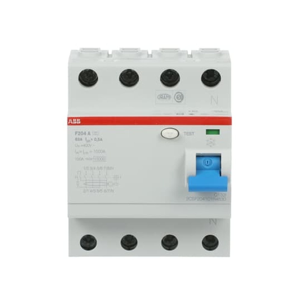 ABB Fehlerstrom Schutzschalter 2CSF204101R4630 Typ F204A-63/0,5