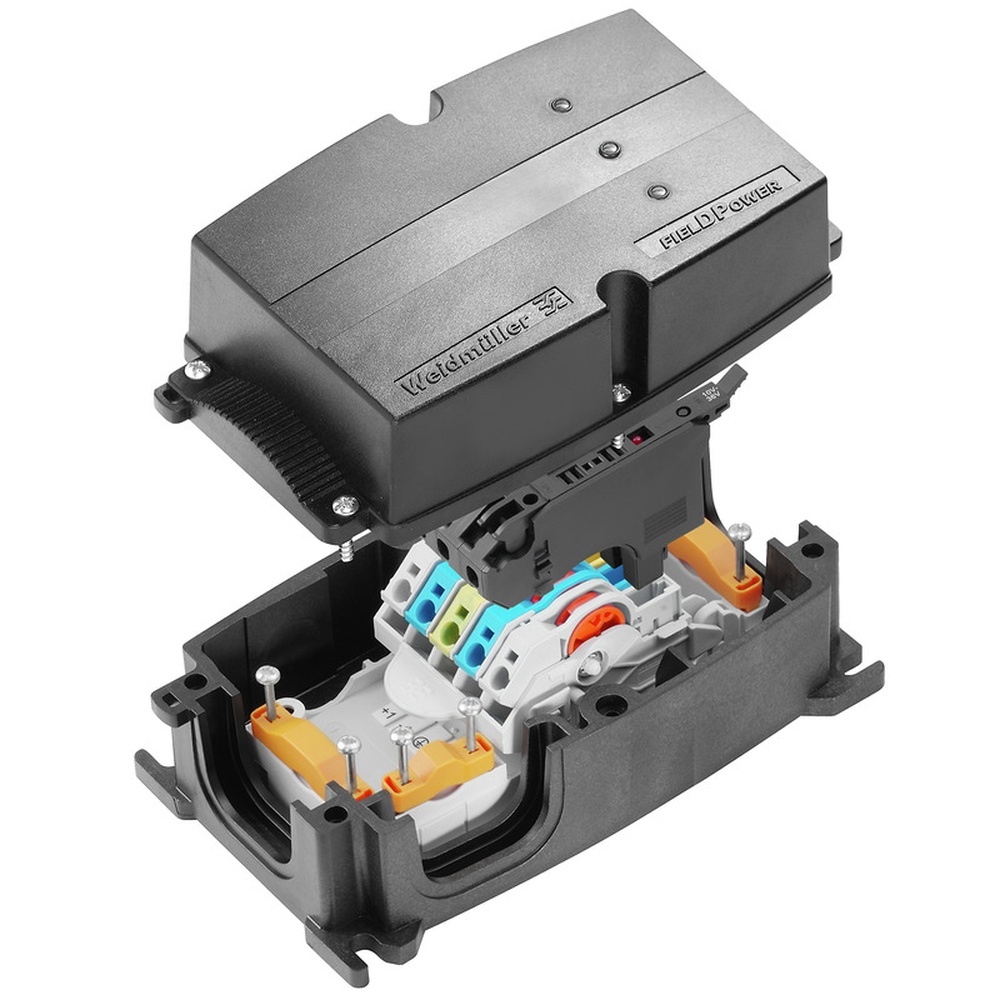 Weidmüller Energieverteilungsklemmenleiste 8000007924 Typ FP BOX FUSE DC