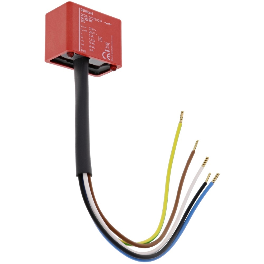 Dehn + Söhne Überspannungsableiter Typ DCOR L 3P 275 SO IP Nr. 900447 Dehn + Söhne Überspannungsableiter Typ DCOR L 3P 275 SO IP Nr. 900447
