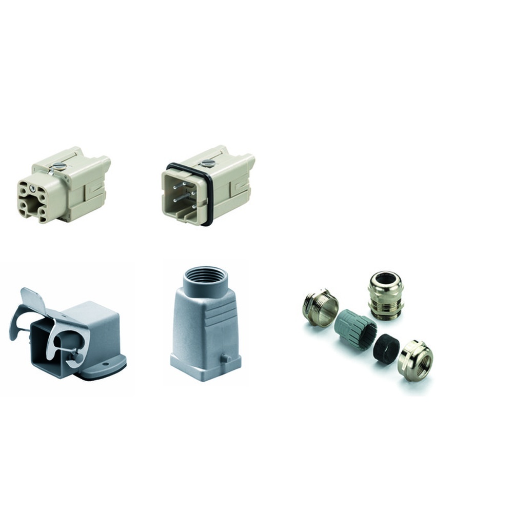 Weidmüller Steckverbinder 1802700000 Typ HDC KIT HA 04.402 M