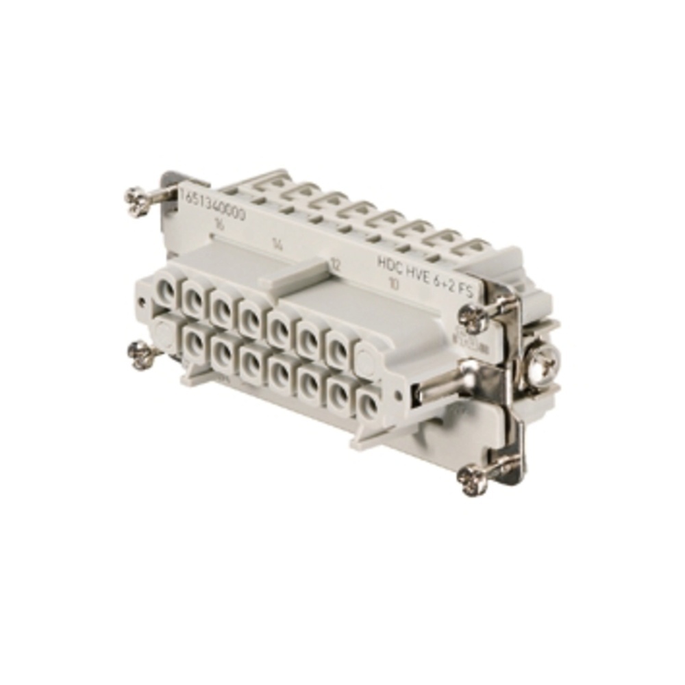 Weidmüller Kontakteinsatz 1651340000 Typ HDC HVE 6+2 FS