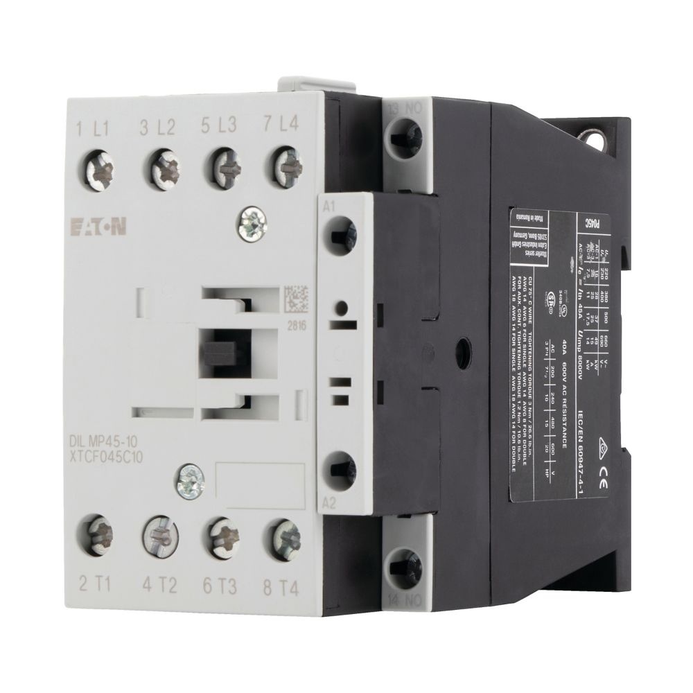 Eaton Leistungsschütz 109826 Typ DILMP45-10(230V50HZ,240V60HZ)