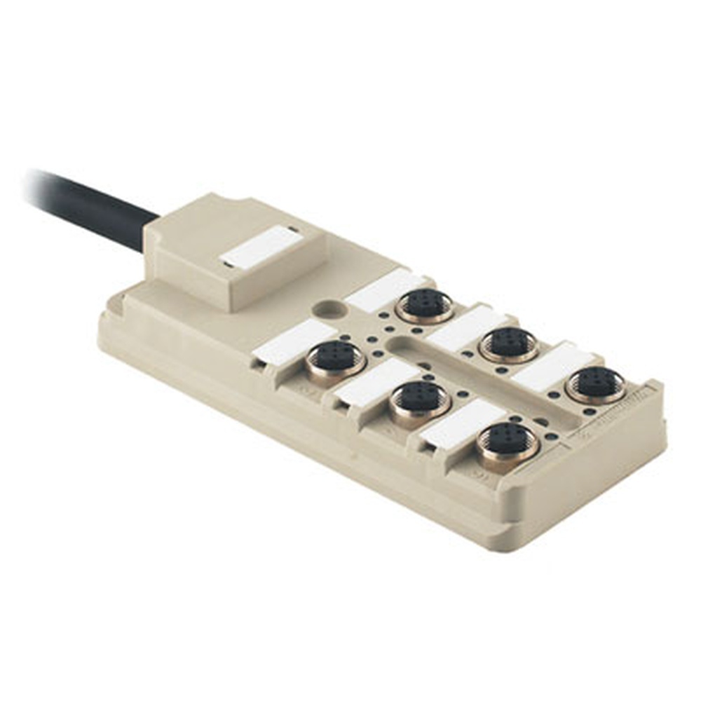 Weidmüller Passiver Sensor Aktor Verteiler 9456460000 Typ SAI-6-F 4P PUR 3M