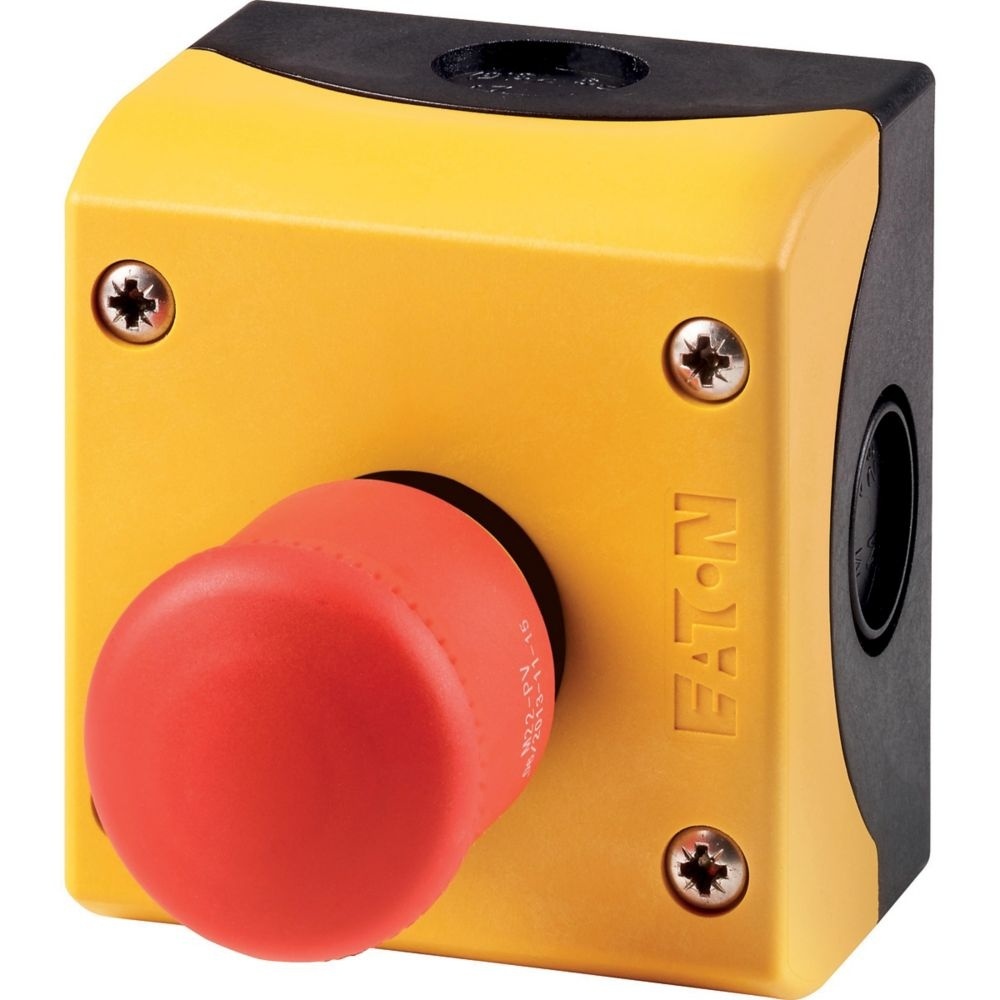 Eaton Not Halt Aus Taste 216525 Typ M22-PV/KC11/IY