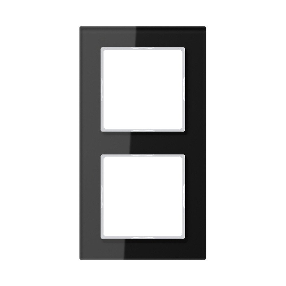 Jung Glasrahmen 2fach AC 582 GL SW