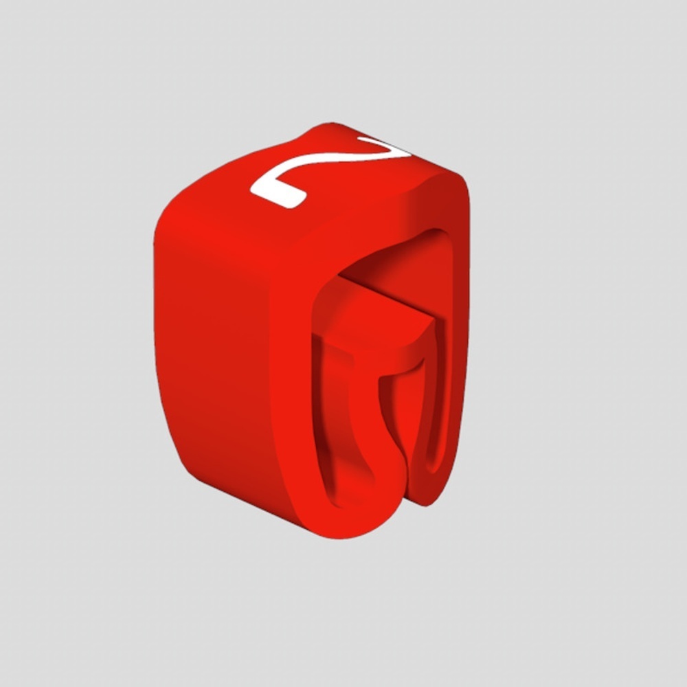 Weidmüller Kabelmarkierungssystem 0252611509 Typ CLI C 1-3 RT/WS 2 MP