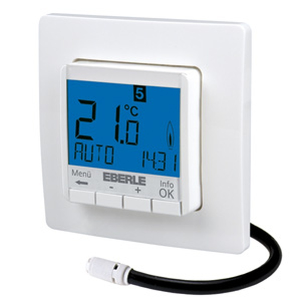 Eberle Uhrenthermostat FIT 3 F / blau Nr. 527812355100
