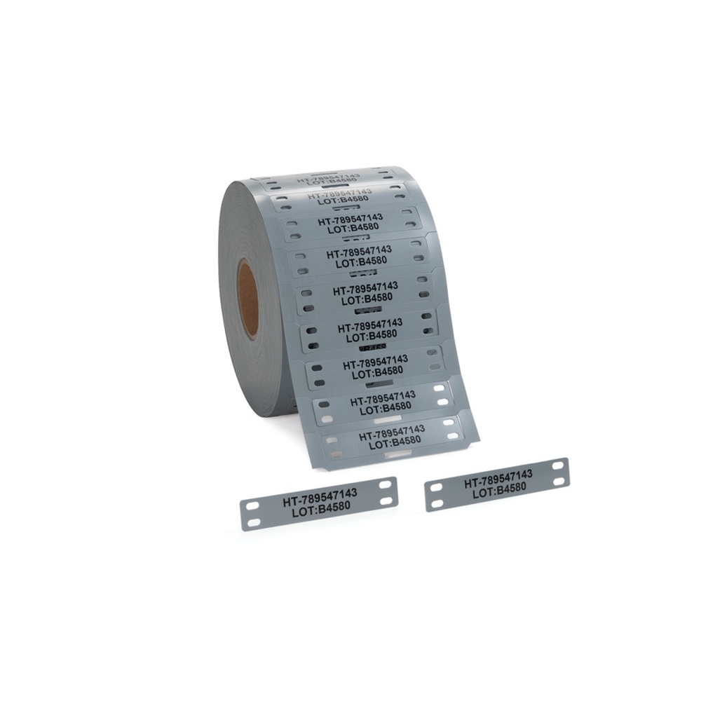 Hellermann Kennzeichnungsschild 556-80524 Typ TAGPU15X75-4-PUR-GY