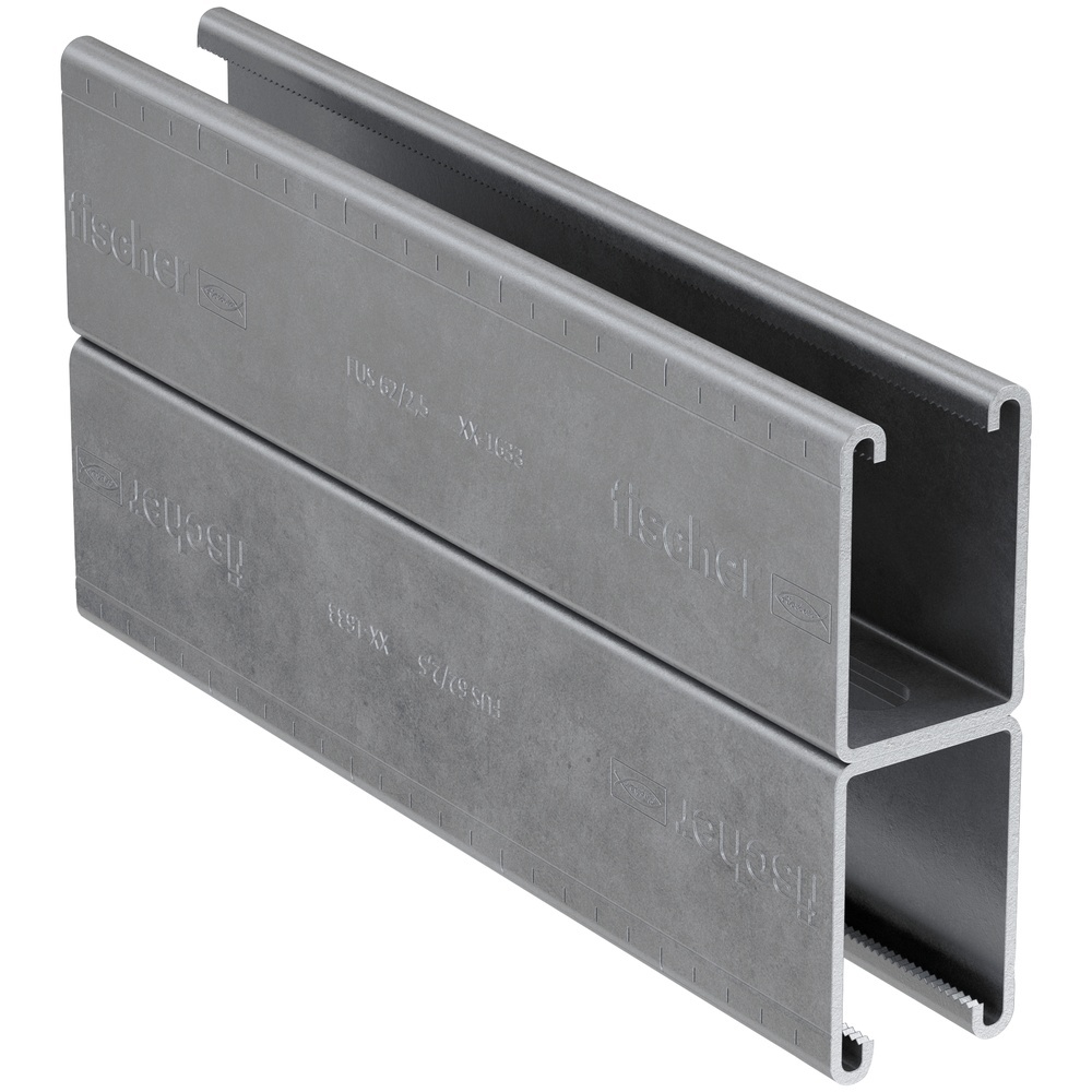 Fischer Montageschiene 537663 Typ FUS 62D/2,5-6m fvz