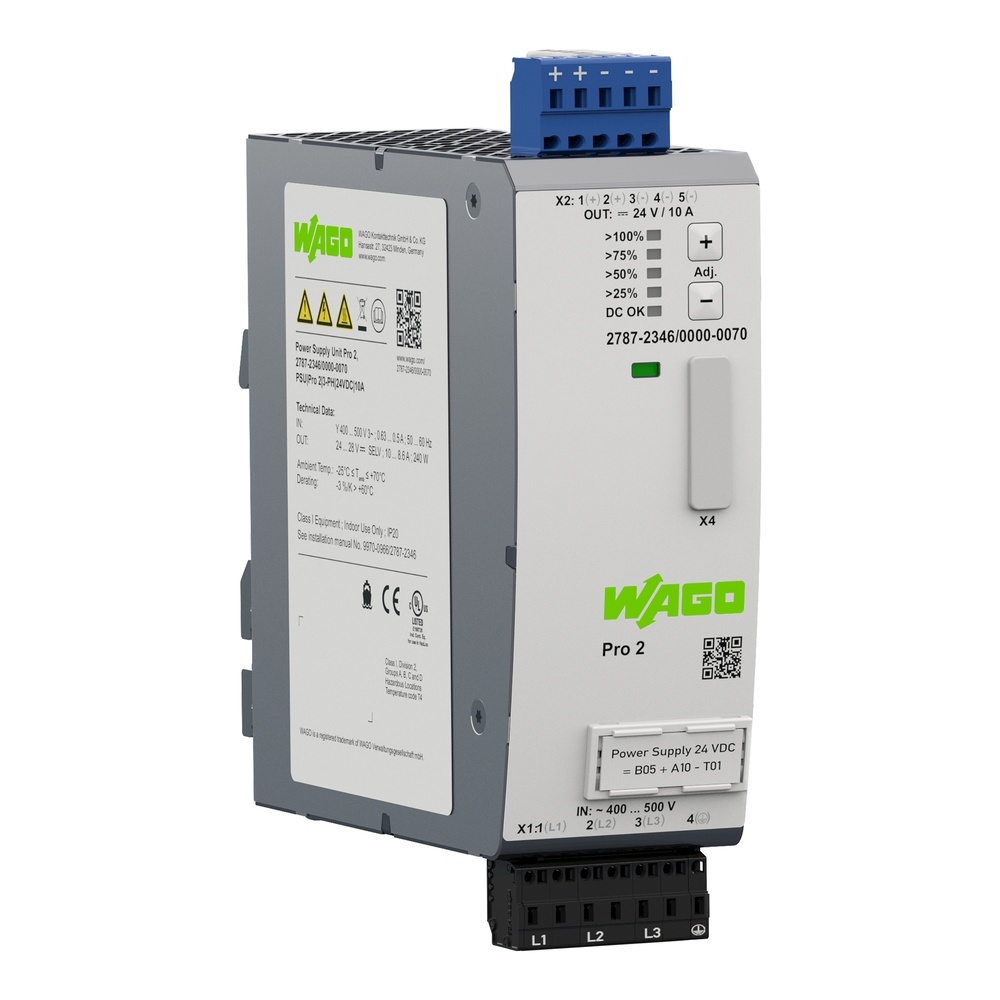 Wago Stromversorgung 2787-2346/000-070