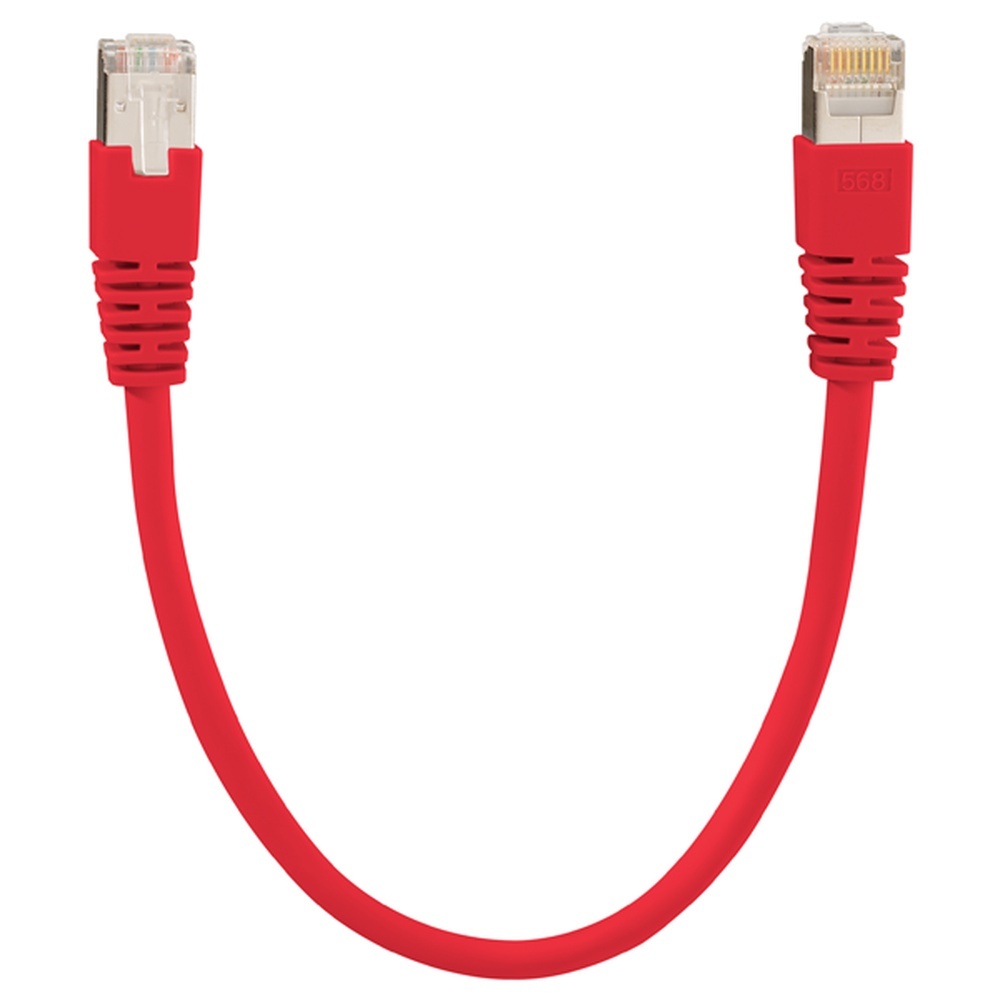 Rutenbeck Patchkabel 21500350 Typ PK Cat.6A iso 5,0 m rot
