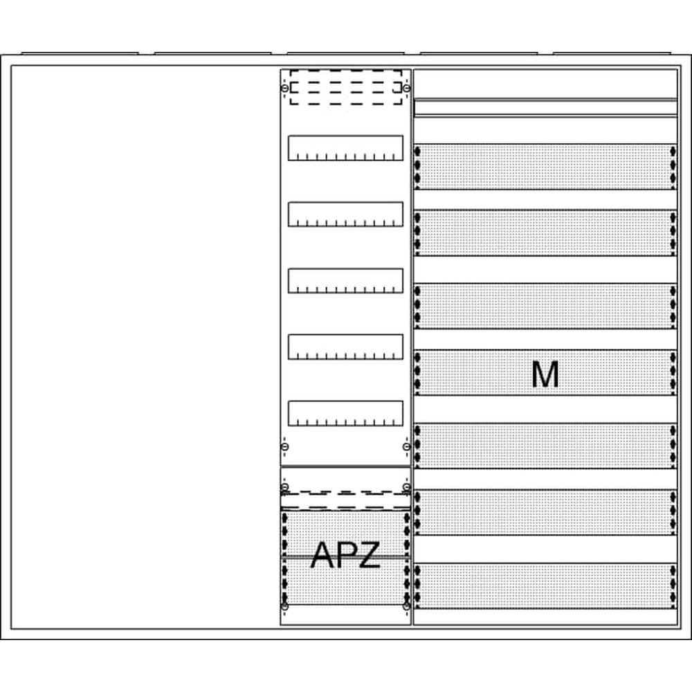Striebel & John Ausbauschrank 2CPX054300R9999 Typ AA57A2AMM