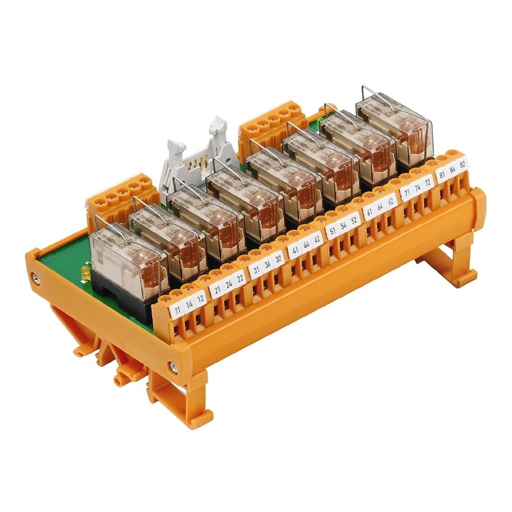 Weidmüller Relaiskoppler 1113661001 Typ RSM 8RS 24VDC GEM.+