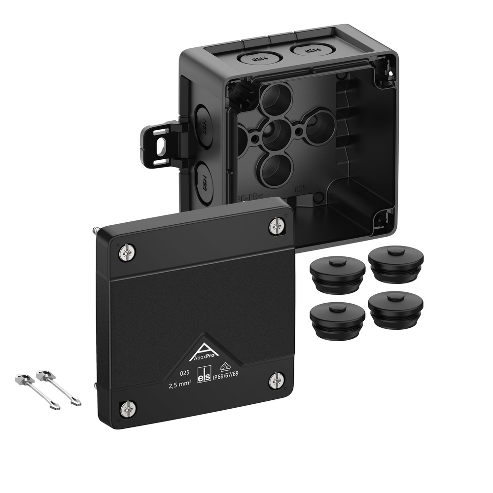 Spelsberg Abzweigkasten 40200101 Typ Abox Pro 025 AB-L/sw Spelsberg Abzweigkasten 40200101 Typ Abox Pro 025 AB-L/sw