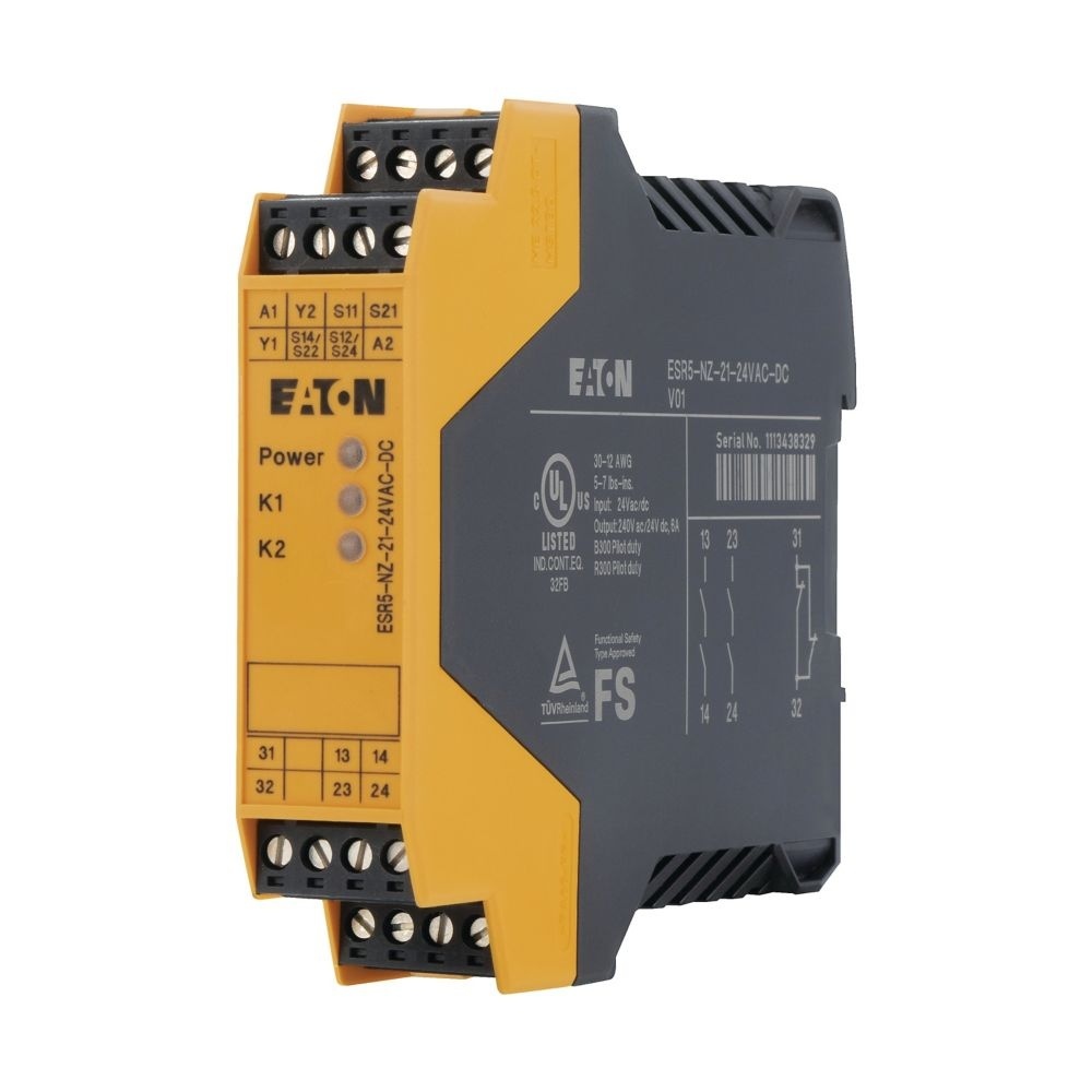 Eaton Sicherheitsrelais 118703 Typ ESR5-NZ-21-24VAC-DC