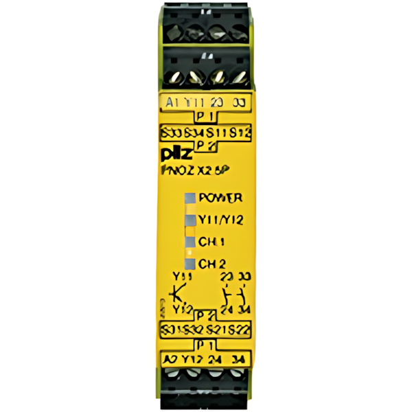 Pilz Sicherheitsschaltgerät 777308 Typ PNOZ X2.5P 24VDC 2n/o 1so Pilz Sicherheitsschaltgerät 777308 Typ PNOZ X2.5P 24VDC 2n/o 1so