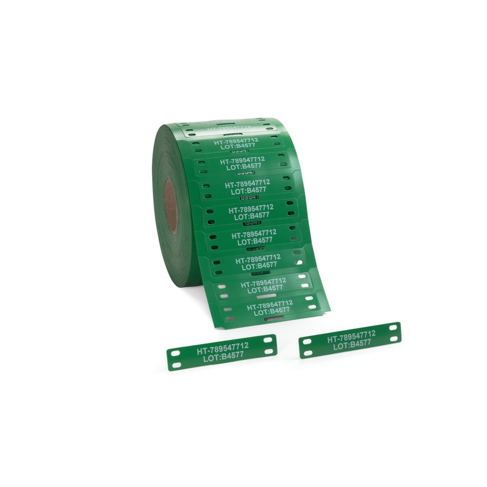 Hellermann Kennzeichnungsschild 556-80538 Typ TAGPU25X75-4-PUR-GN