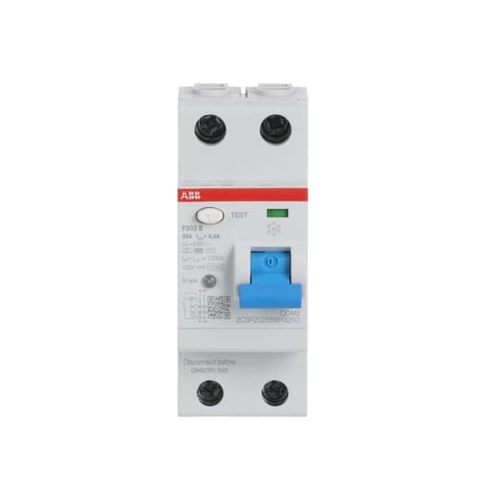 ABB Fehlerstrom Schutzschalter 2CSF202568R3250 Typ F202B-25/0,3