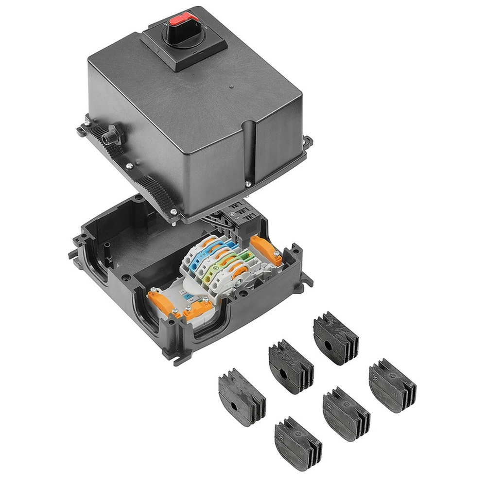 Weidmüller Field Power Energie Verteiler 8000028513 Typ FP Box ON/OFF16A FUSE R