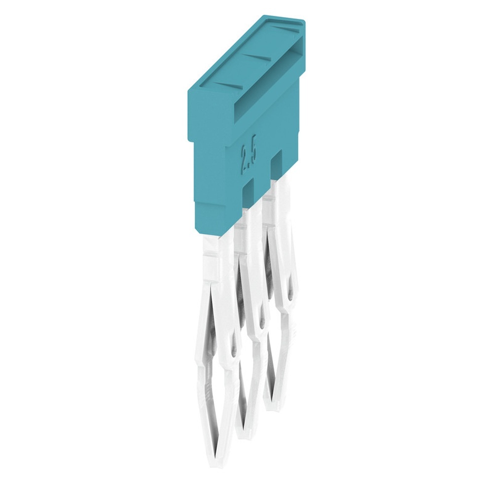 Weidmüller Querverbinder 1527770000 Typ ZQV 2.5N/3 BL Weidmüller Querverbinder 1527770000 Typ ZQV 2.5N/3 BL