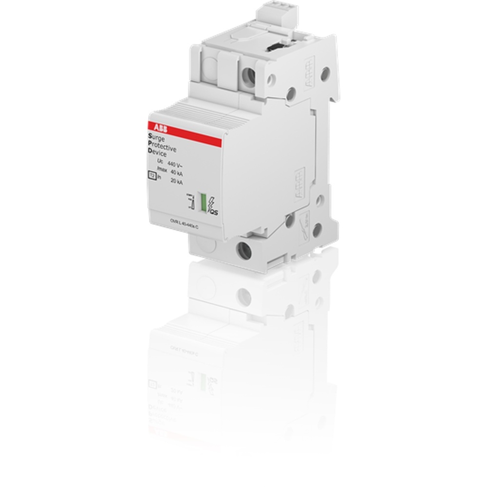 ABB Überspannungsableiter für Energietechnik Stromversorgung 2CTB815704R2900 Typ OVR T2 40-440S P T
