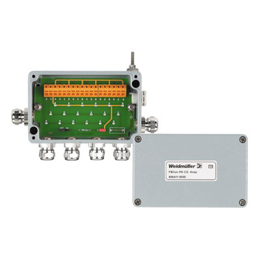 Weidmüller Standardverteiler 8564110000 Typ FBCon PA CG 4way Weidmüller Standardverteiler 8564110000 Typ FBCon PA CG 4way