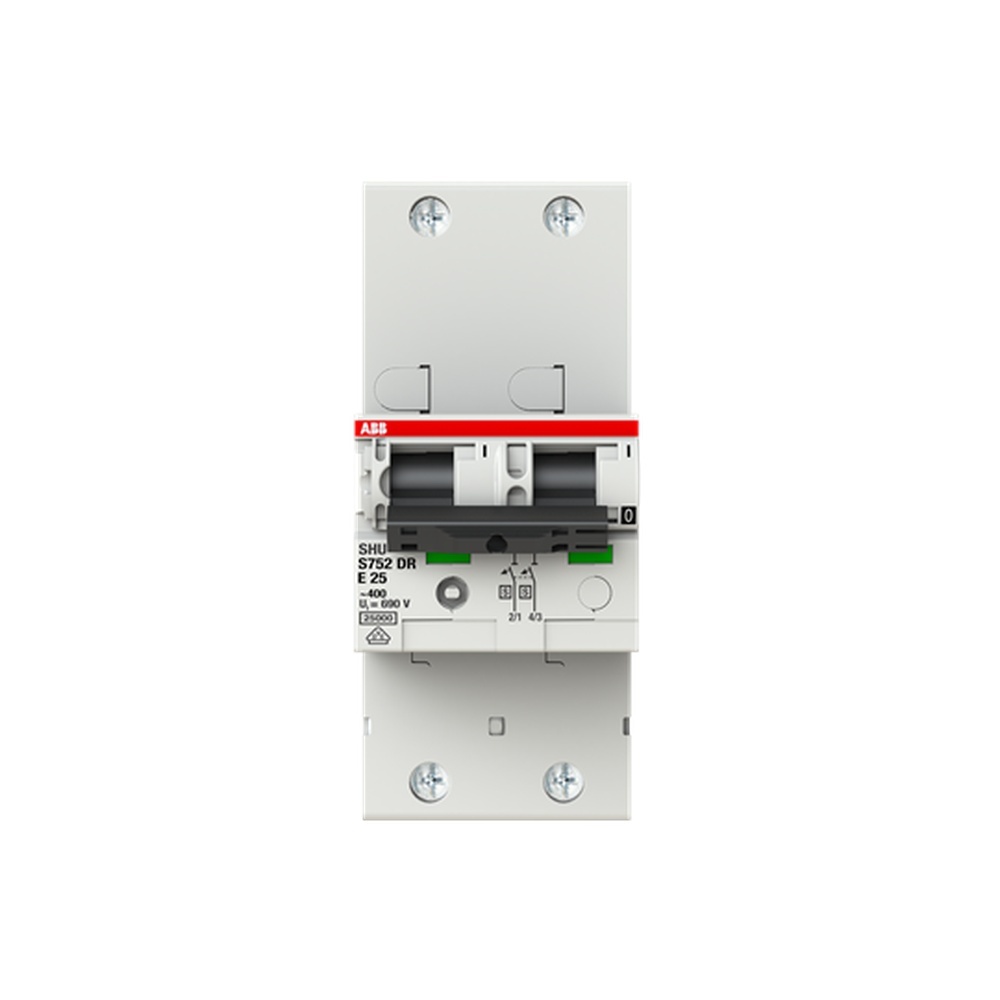 ABB Selektiver Hauptleitungsschutzschalter 2CDH782001R0252 Typ S752DR-E25