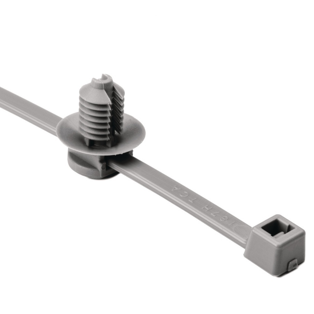 Hellermann Tyton Befestigungsbinder 150-31098 Typ T50RFT6LG-PA46-GY (500)