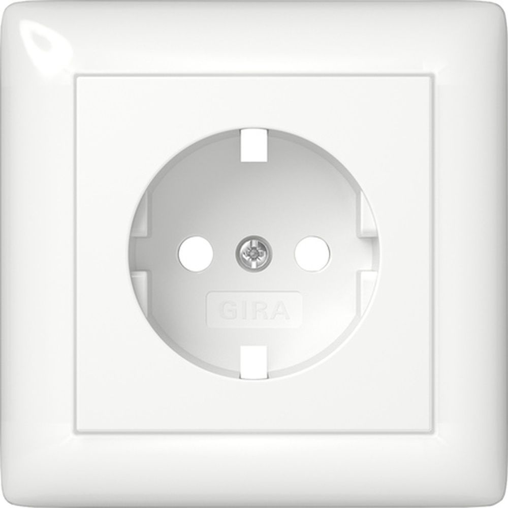 Gira Abdeckung SCHUKO Steckdose 492903