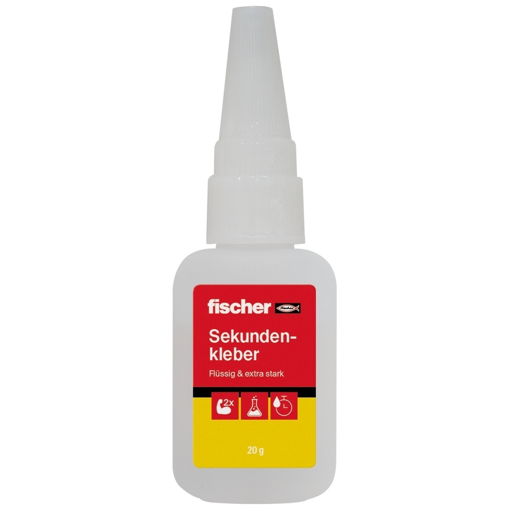 Fischer Sekundenkleber 560902 Typ GOW SEKUNDENKLEBER - 20 G
