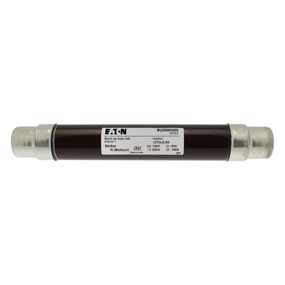 Eaton Sicherungseinsatz 12TDLEJ50 Typ 12KV 50A 2 DIN BROWN RESIN SEAL FUSE