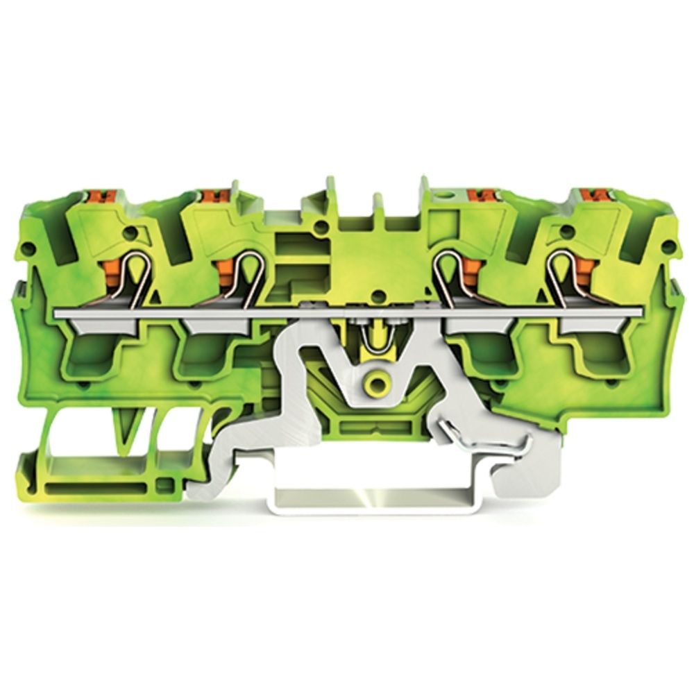 Wago Schutzleiterklemme 2204-1407 Wago Schutzleiterklemme 2204-1407