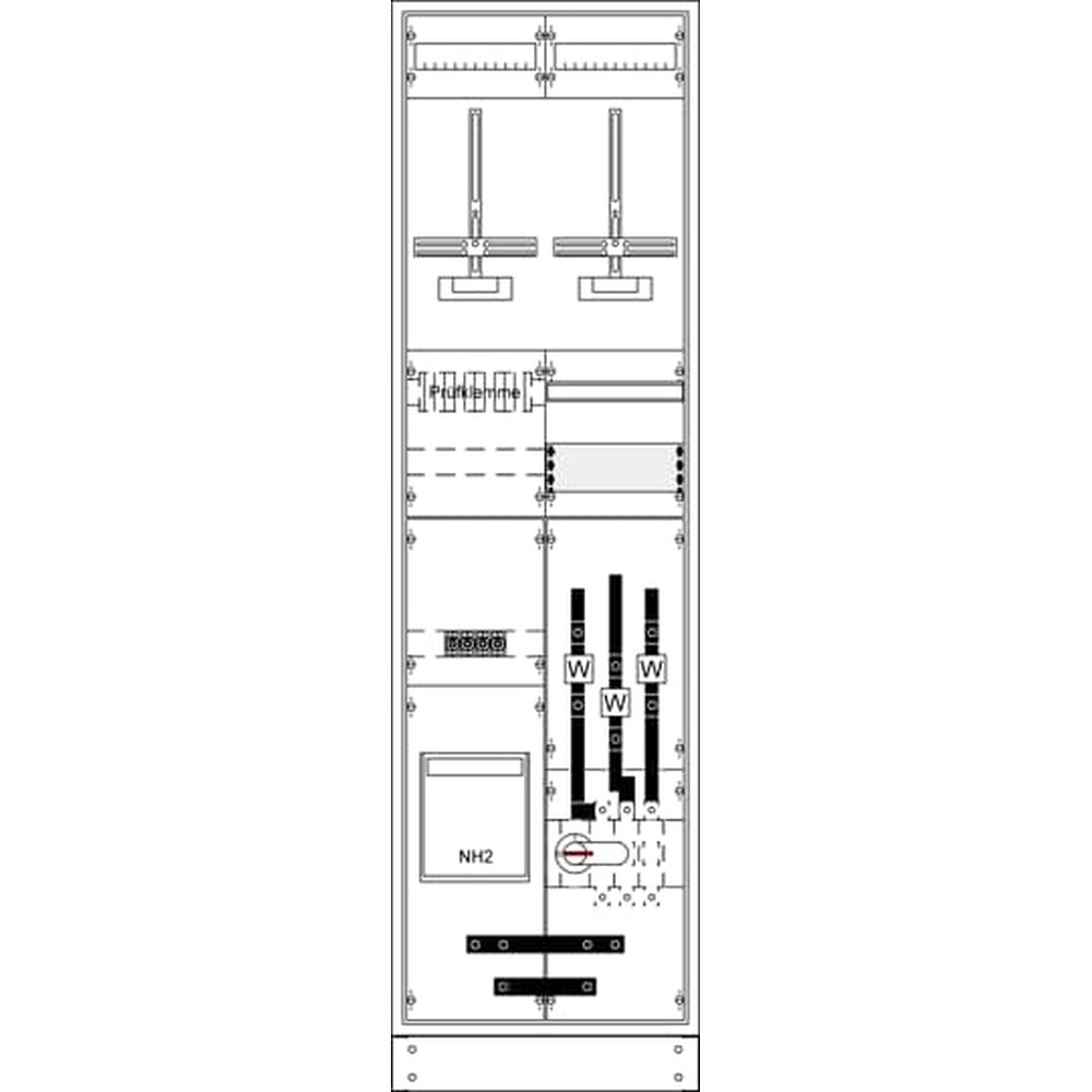 Striebel & John Mess Wandlerschrank 2CPX032975R9999 Typ KS4209Z