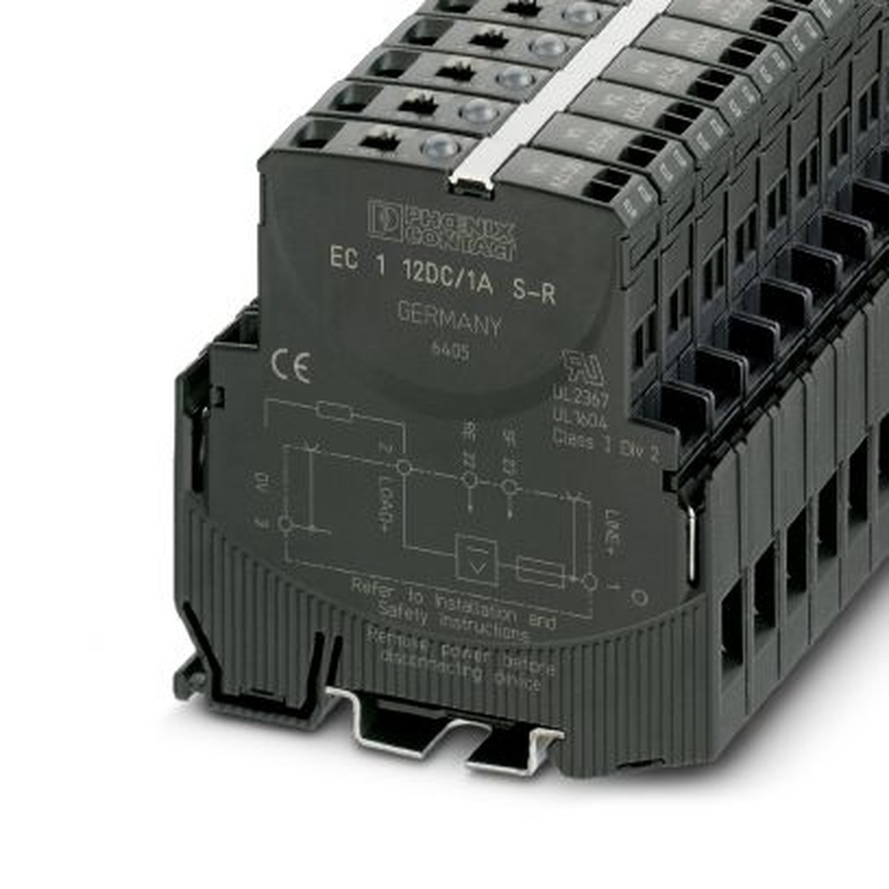 Phoenix Contact Elektronischer Geräteschutzschalter 3000762 Typ EC 1 12DC/3A S-R